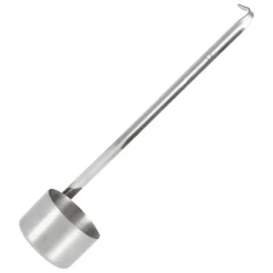 Vinslev Rostfritt Stål Sked Vin Dipp Sked Öl Hällmått Sked för Kök 250ML