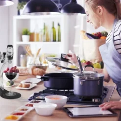 Vinsluftsättarset, 40,5x18,5x18,5 cm, Svart