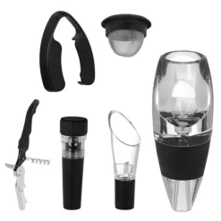 Vinsluftsättarset, 40,5x18,5x18,5 cm, Svart