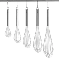 Visp visp, flexibel visp, 12 spindlar med handtag 450mm Hendi 511756