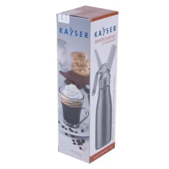 Vispgrädde - KAYSER - 0.5L - Rostfritt stål - Aluminium - Hemmaanvändning