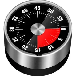 Visuell kökstimer med magnet i rostfritt stål