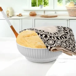 Vit plastköksskål 2,5/4/5 l 3 st.