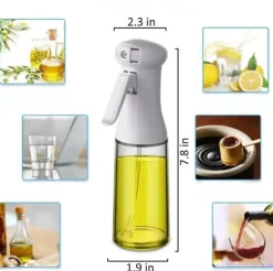 Vit tjock glasoljevinägerspruta 200 ml