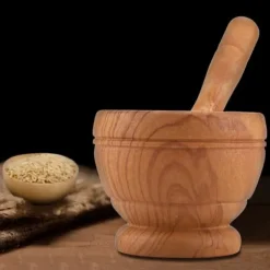 Vitlökskvarn i plast - Bekvämt köksredskap för att mala kryddor och örter