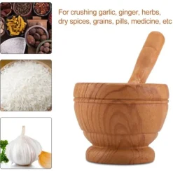 Vitlökskvarn i plast - Bekvämt köksredskap för att mala kryddor och örter