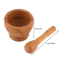 Vitlökskvarn i plast - Bekvämt köksredskap för att mala kryddor och örter