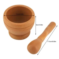 Vitlökskvarn i plast - köksredskap för att mala kryddor och örter