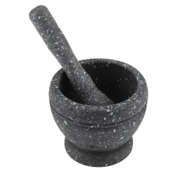 Vitlökskvarn i plast - köksredskap för att mala kryddor och örter