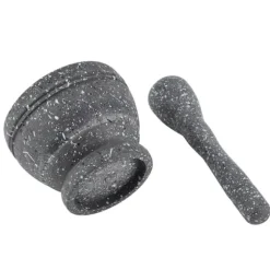 Vitlökskvarn i plast - köksredskap för att mala kryddor och örter