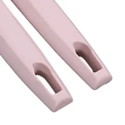 Vitlökspress Rostfritt stål Plasthandtag Vitlöksfärs Lätt att pressa rengöring Vitlökskross för kök Rosa