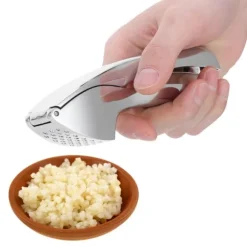 Vitlökspress Zinklegering Metallisk Ingefära Krosspress Hem Kök Köttfärsverktyg Tillbehör