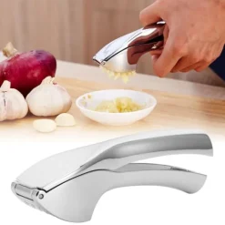 Vitlökspress Zinklegering Metallisk Ingefära Krosspress Hem Kök Köttfärsverktyg Tillbehör