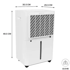 VONROC Avfuktare 20L/dag – WiFi & App | HEPA + Kolfilter | 4,5L Tank | För upp till 40 m²
