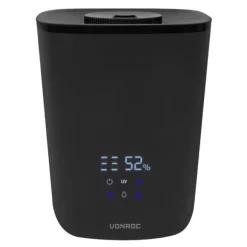 VONROC Luftfuktare 4,5 liter – Ultrasonic – UV- sterilisering | Inkl. fjärrkontroll