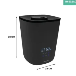 VONROC Luftfuktare 4,5 liter – Ultrasonic – UV- sterilisering | Inkl. fjärrkontroll