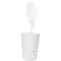 VONROC Luftfuktare 2,6L | Ultrasonic | 360° Roterbart Munstycke, Automatisk Avstängning | Vit