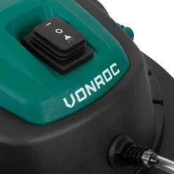 VONROC Mattrengörare/Dammsugare | 1400W, 4-i-1 Funktion för Mattor & Mer | Inkl. Rengöringsmedel & Tillbehör