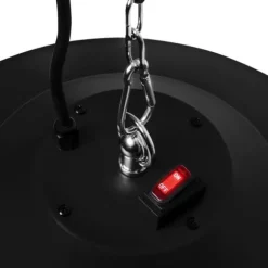 VONROC VONROC 1500W Hängande Terrassvärmare – Infraröd takvärmare med fjärrkontroll och IP44 skydd