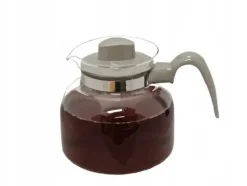 VÄRMEBESTÅENDE KAFFE- OCH TEKANNA AV GLAS 1,0 L MAJA TERMISIL