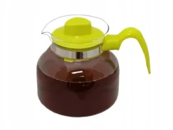 VÄRMEBESTÅENDE KAFFE- OCH TEKANNA AV GLAS 1,0 L MAJA TERMISIL