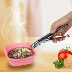 Värmebeständig kökshjälp: Multifunktionell tallriksskålklämma