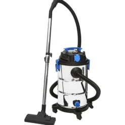 Våt- och torrdammsugare 1200 W 30 L silver