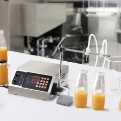 Vätskepåfyllningsmaskin, 30-4000 ml kapacitet, automatisk flaskfyllare för mjölk, vatten, vin, sojasås m.m.