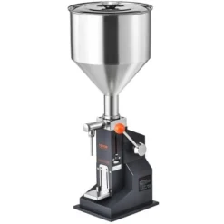 Vätskepåfyllningsmaskin, 28x28x70 cm, rostfritt stål, justerbar