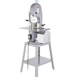 1500W kommersiell elektrisk köttbandsåg i rostfritt stål, kraftfull och hållbar sågmaskin.