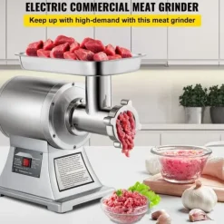 8500W Kommersiell rostfri stål 450 lbs Köttkvarn Skärblad Plåtplåt Korvstoppare