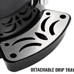 400W 10L 30-90°C varmchokladmaskin med avtagbar droppbricka, choklad tempereringsmaskin, lätt att använda och rengöra