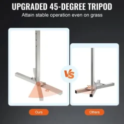 52W 4RPM 60kg lastkapacitet elektrisk spettgrill för hela djur, BBQ grill för olika typer av kött, 8 justerbara höjder, bra stabilitet