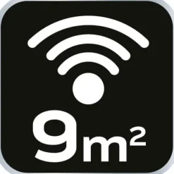 1500W takvärmare, IP44, fjärrkontroll