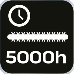 1500W takvärmare, IP44, fjärrkontroll