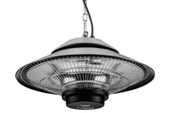 1500W takvärmare, IP44, fjärrkontroll