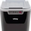 WEASY Ismaskin - KW12 - Upp till 12 kg isbitar per dag - 7 till 12 minuters produktion - Svart
