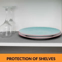 WEEWAM Kökslådans bottenrulle, halkfri Icke-häftande skyddsmatta för lådskåp Hylla Skåp 30 x 600 cm