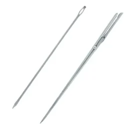 Westmark - 126722E6 - 1 flänsnål + 1 isternål, längd: 18 cm/19 cm, rostfritt stål, silver,