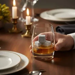 Whiskey Stenar – Eleganta Kylstenar Whisky för Ren Njutning | Whiskystenar Set i Granit