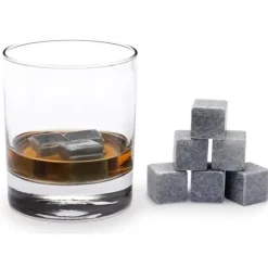 Whiskysten - Xcellent Global - M-HG066 - 9 stycken - Sammetspåse - Späder inte drycken.