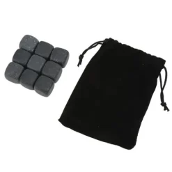 Whiskystenar - HURRISE - Basalt - Whiskykylande - Förvaringsväska