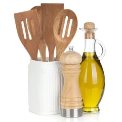 WHITELINE hålslev i trä 30 cm