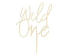 Wild One trätopp, 22 cm