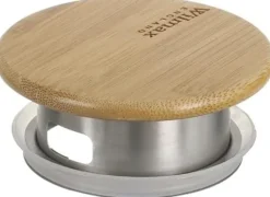 Wilmax termos-glaskaraff 1,9 L, borosilikat, bambulock