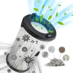 6x Filter EF150 för Electrolux Ergorapido / AEG dammsugare