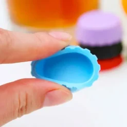 6x Kapsyler av Silikon