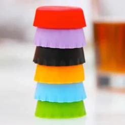 6x Kapsyler av Silikon