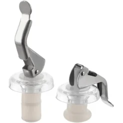 2x korkpropp för stängning av vin, likör, alkohol, olja, dryckesflaskor