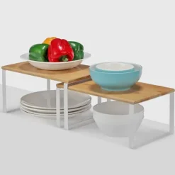 2x Kryddställ - Stapelbar Köksarrangör - Kryddhållare